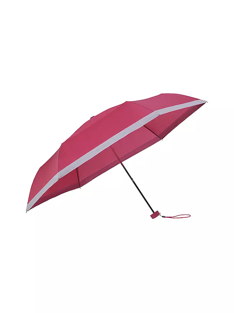 SAMSONITE | Taschenschirm RAIN PRO MANUAL FLAT pomegranate | pink