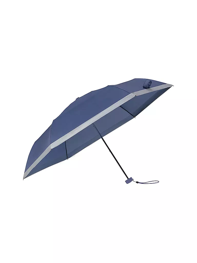 SAMSONITE | Taschenschirm RAIN PRO MANUAL FLAT storm blue | blau