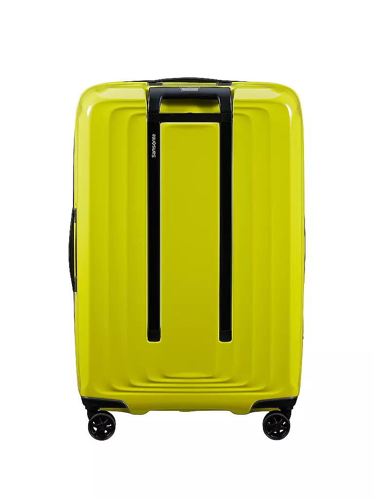 SAMSONITE | Trolley  NUON SPINNER 69cm erweiterbar metallic lime  | gelb