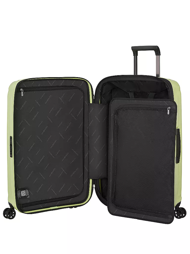 SAMSONITE | Trolley  NUON SPINNER 69cm erweiterbar metallic melon  | hellgrün