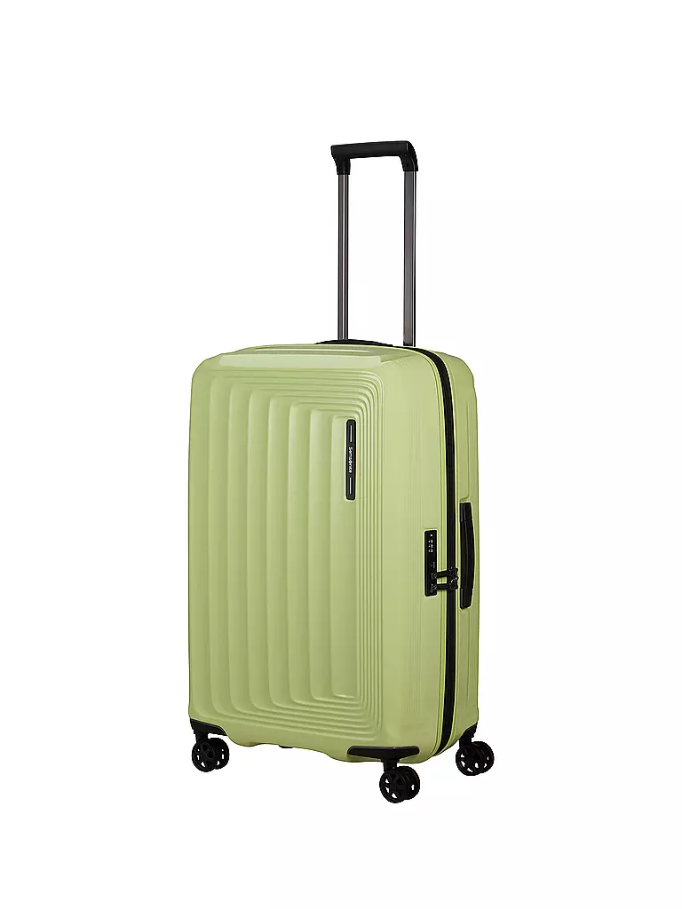 SAMSONITE | Trolley  NUON SPINNER 69cm erweiterbar metallic melon | hellgrün