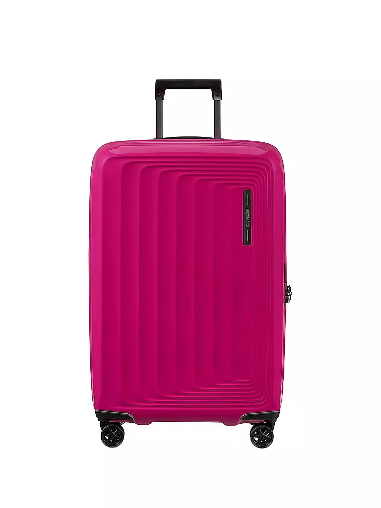 SAMSONITE | Trolley  NUON SPINNER 69cm erweiterbar metallic ruby | pink