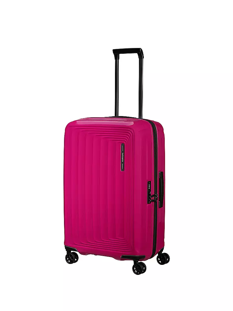 SAMSONITE | Trolley  NUON SPINNER 69cm erweiterbar metallic ruby | pink