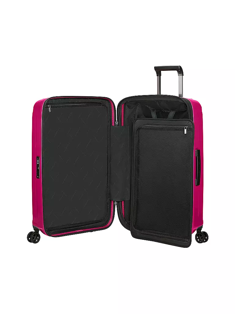 SAMSONITE | Trolley  NUON SPINNER 69cm erweiterbar metallic ruby | pink