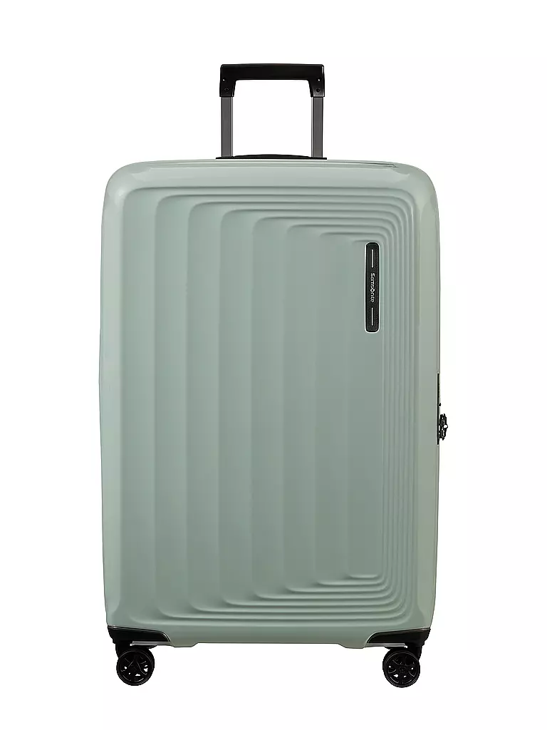 SAMSONITE | Trolley  NUON SPINNER 75cm erweiterbar metallic minera | hellgrau