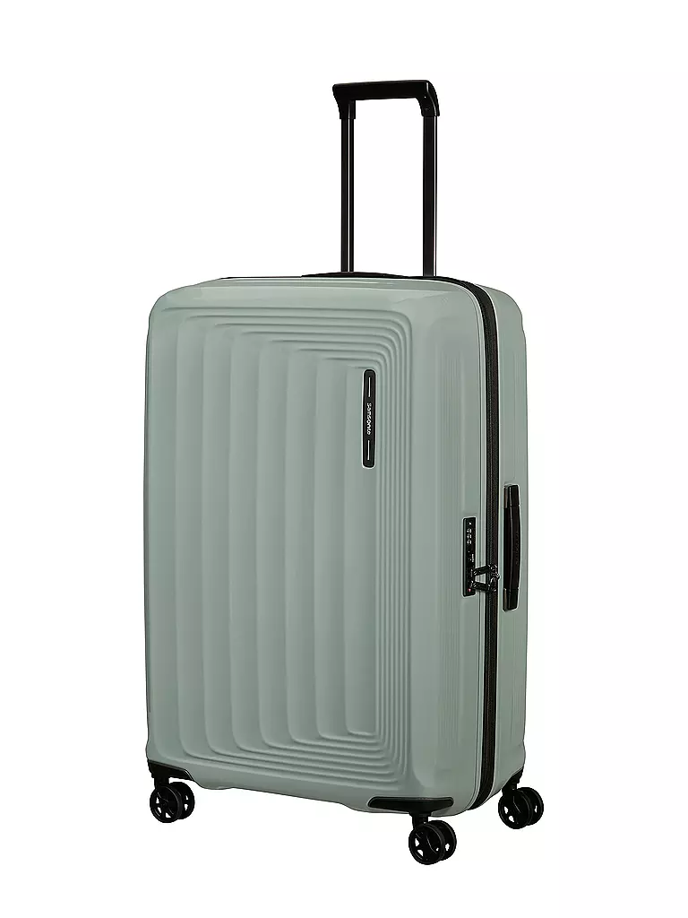 SAMSONITE | Trolley  NUON SPINNER 75cm erweiterbar metallic minera | hellgrau