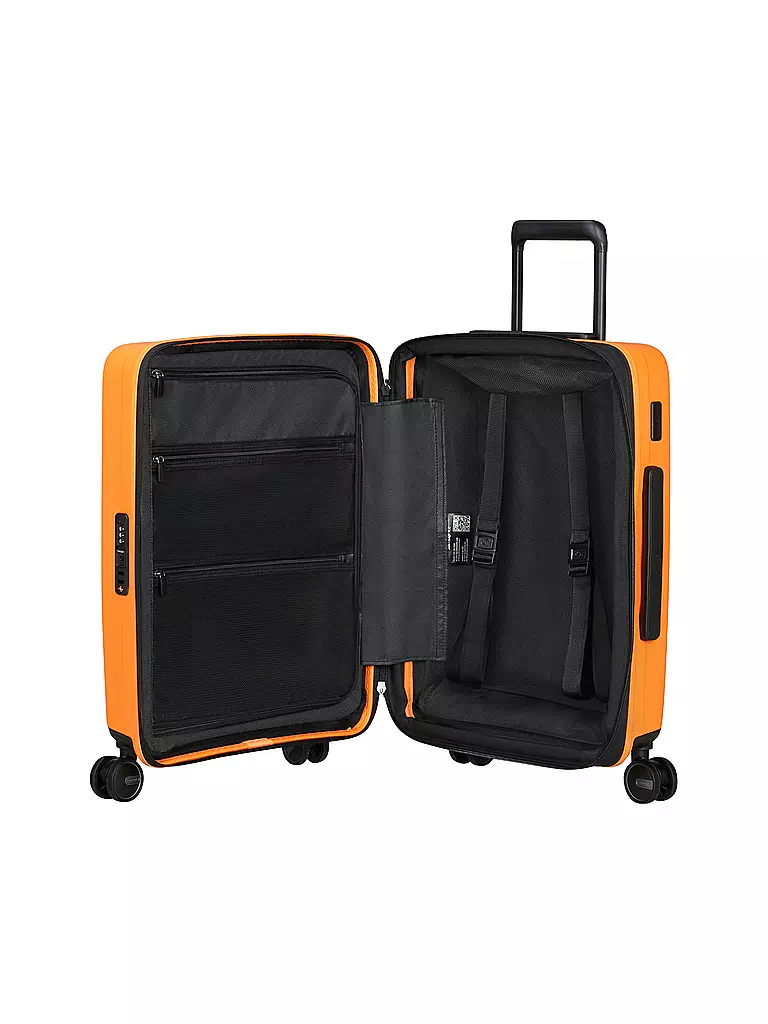 SAMSONITE | Trolley  RESTACKD SPINNER 55cm erweiterbar papaya | dunkelgrün