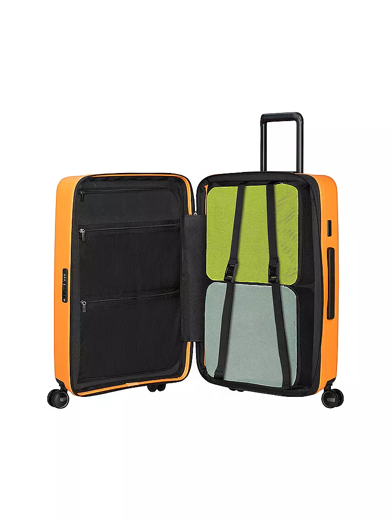 SAMSONITE | Trolley  RESTACKD SPINNER 68cm erweiterbar papaya | olive