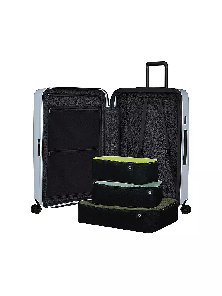 SAMSONITE | Trolley  RESTACKD SPINNER 75cm erweiterbar glacier | dunkelgrün