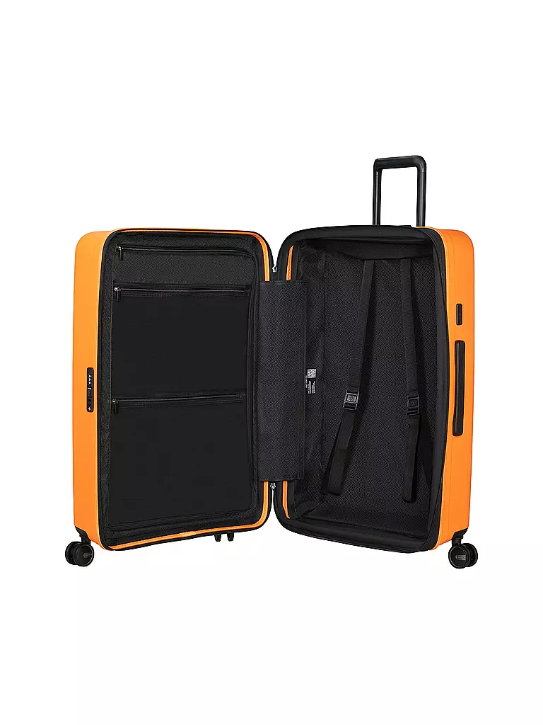 SAMSONITE | Trolley  RESTACKD SPINNER 75cm erweiterbar papaya | dunkelgrün