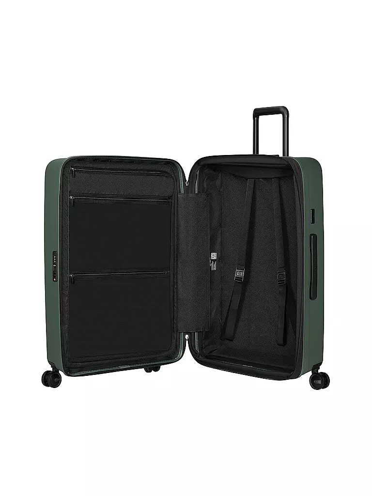 SAMSONITE | Trolley  RESTACKD SPINNER 75cm erweiterbar sage | schwarz