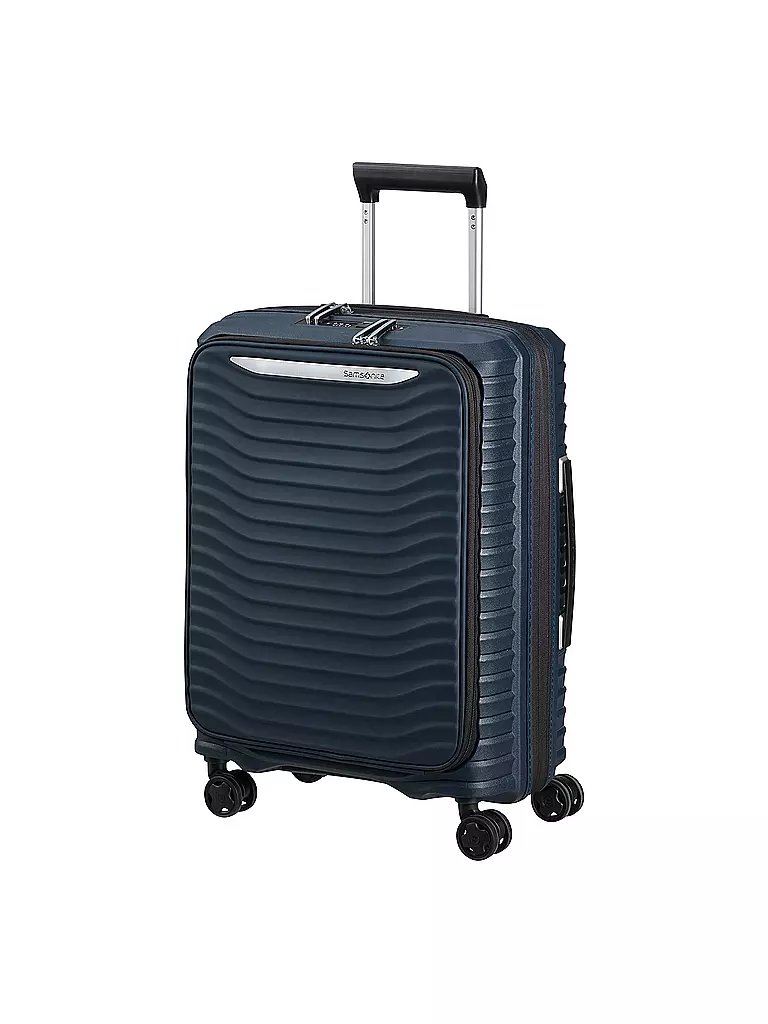 SAMSONITE | Trolley  UPSCAPE SPINNER 55cm erweiterbar blue nights | schwarz