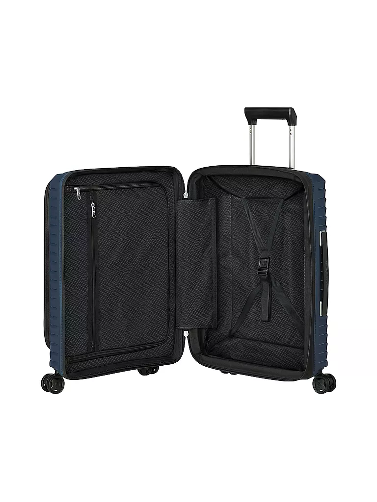 SAMSONITE | Trolley  UPSCAPE SPINNER 55cm erweiterbar blue nights | schwarz