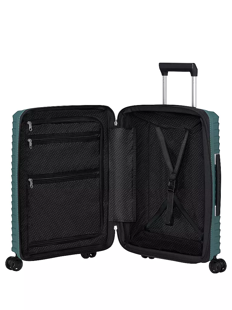 SAMSONITE | Trolley  UPSCAPE SPINNER 55cm erweiterbar Northern Blue | schwarz