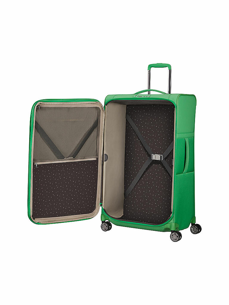 Samsonite Trolley Airea Spinner Cm Erweiterbar Cactus Green Gr N