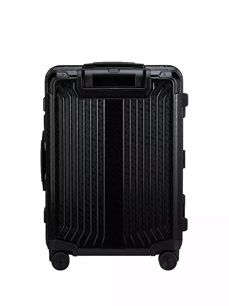 SAMSONITE | Trolley BOSS SPINNER 55cm graphite monogram | schwarz