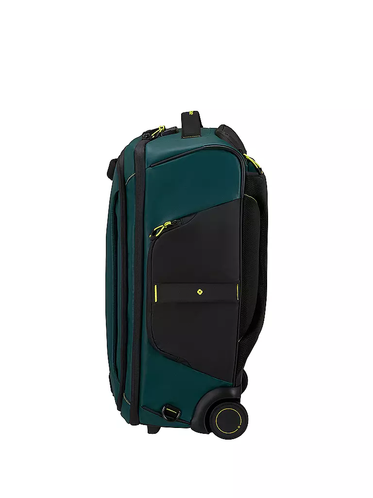 SAMSONITE | Trolley ECODRIVER DUFFEL BACKPACK 55cm Dark Teal/Lime | petrol