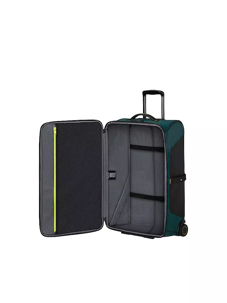 SAMSONITE | Trolley mit Rollen Ecodiver 67cm Dark Teal/Lime | petrol