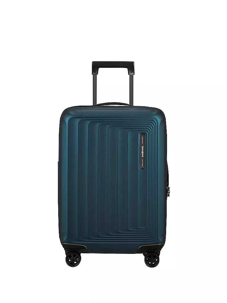 SAMSONITE | Trolley Nuon 55cm erweiterbar Matt Petrol Blue | blau