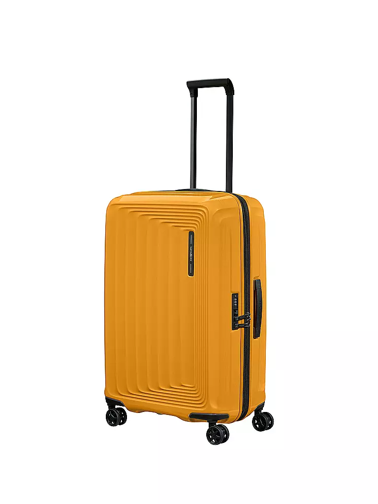 SAMSONITE | Trolley Nuon Spinner 69cm erweiterbar Metallic Yellow | gelb