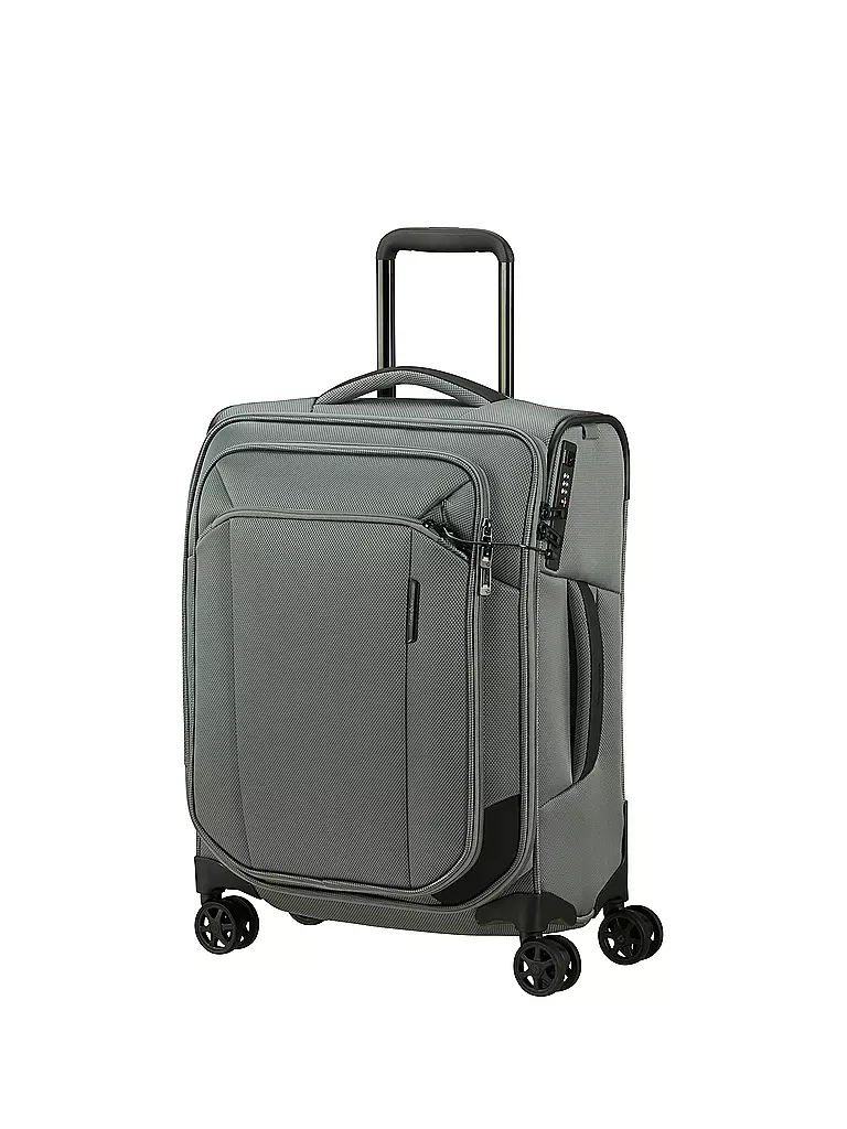 SAMSONITE | Trolley Respark Spinner 55cm Sage Grey | blau