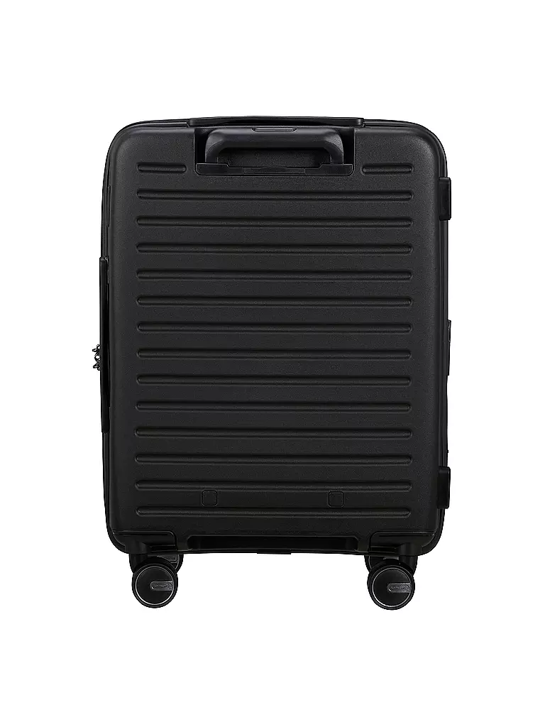 SAMSONITE | Trolley RESTACKED SPINNER 55cm erweiterbar black | dunkelgrün