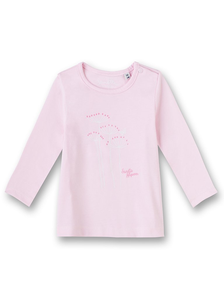 SANETTA Mdchen-Langarmshirt Fiftyseven rosa | 56