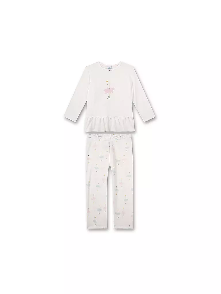 SANETTA | Mädchen Pyjama  | creme