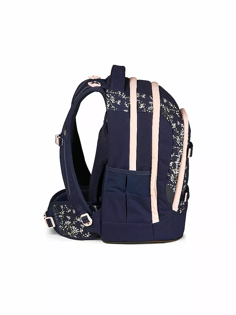 SATCH | Schulrucksack Pack - Bloomy Breeze | dunkelblau