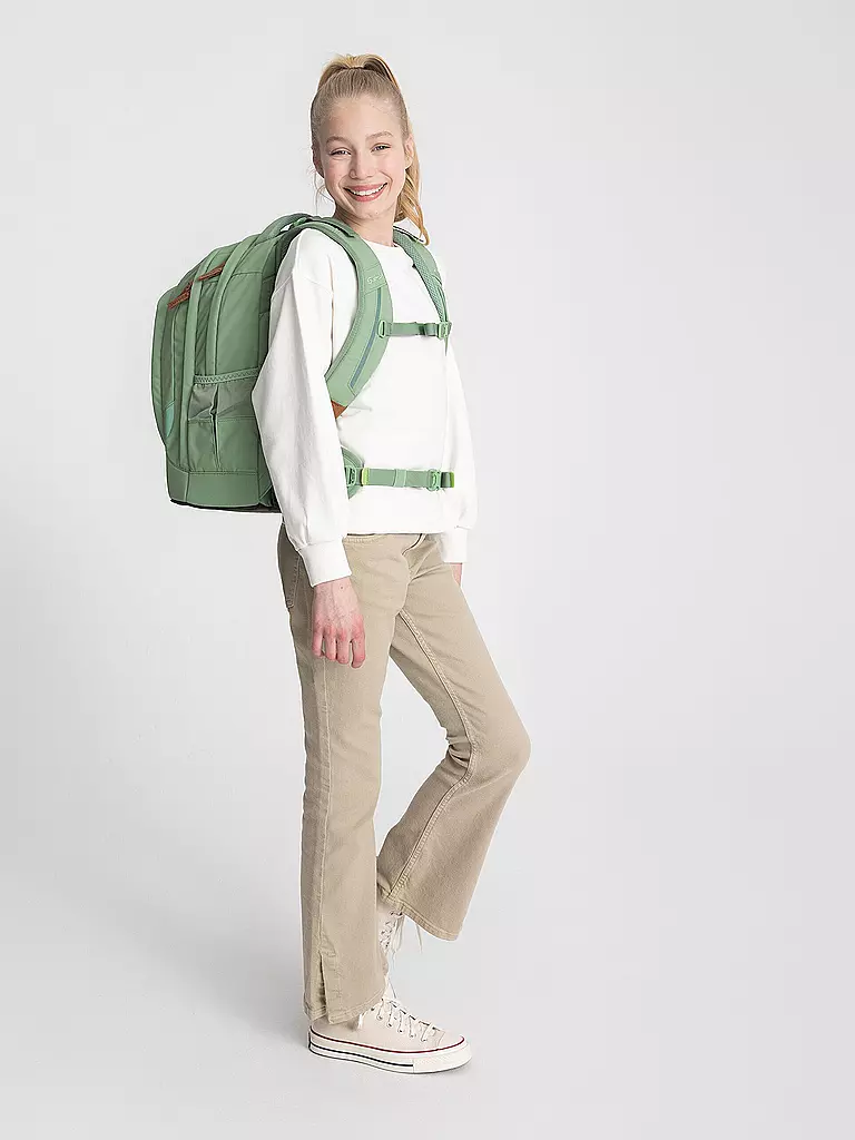 SATCH | Schulrucksack Satch Pack Nordic Jade Green  | hellgrün