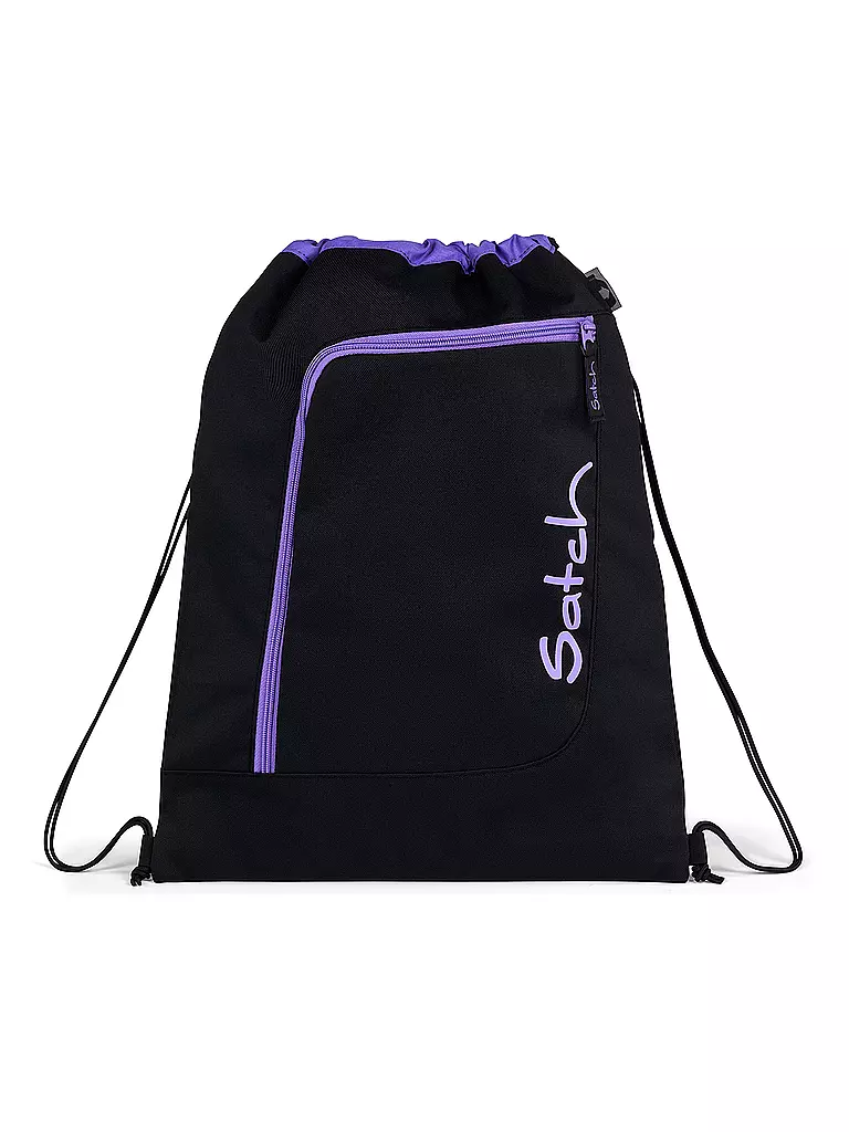 SATCH | Sportbeutel Purple Phantom | schwarz