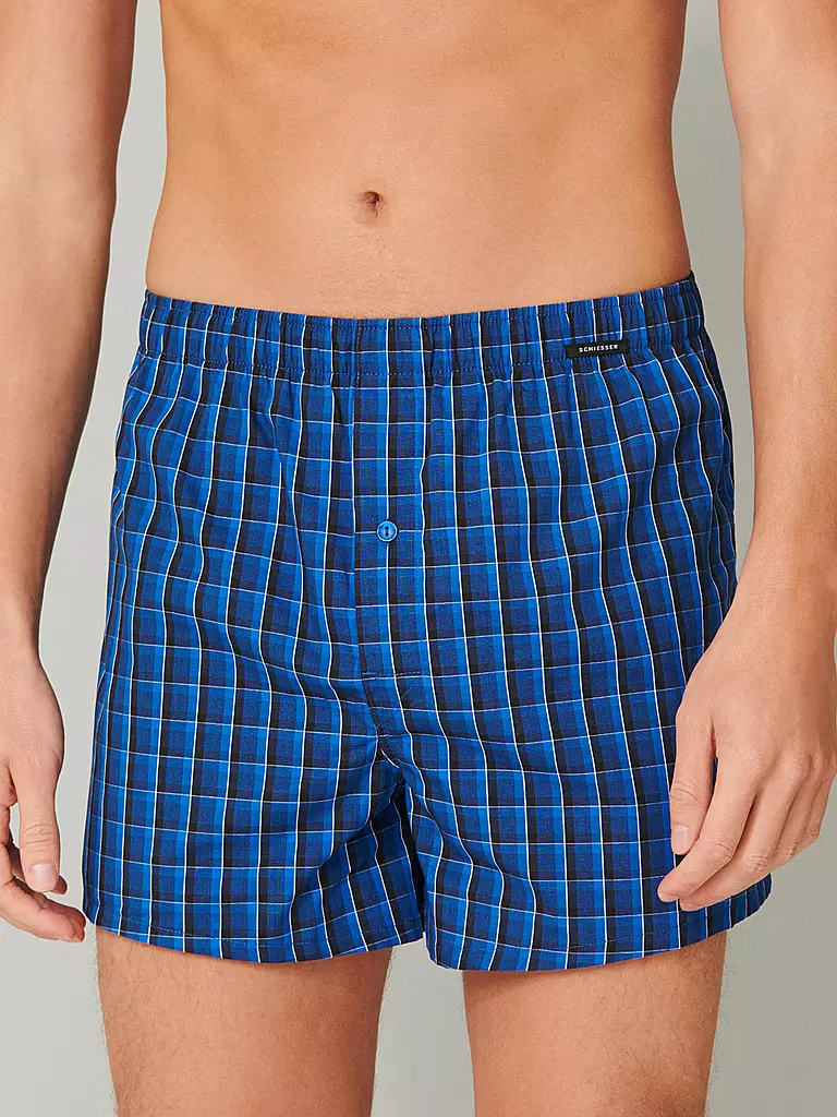 SCHIESSER | Boxershorts 2er Pkg | grau