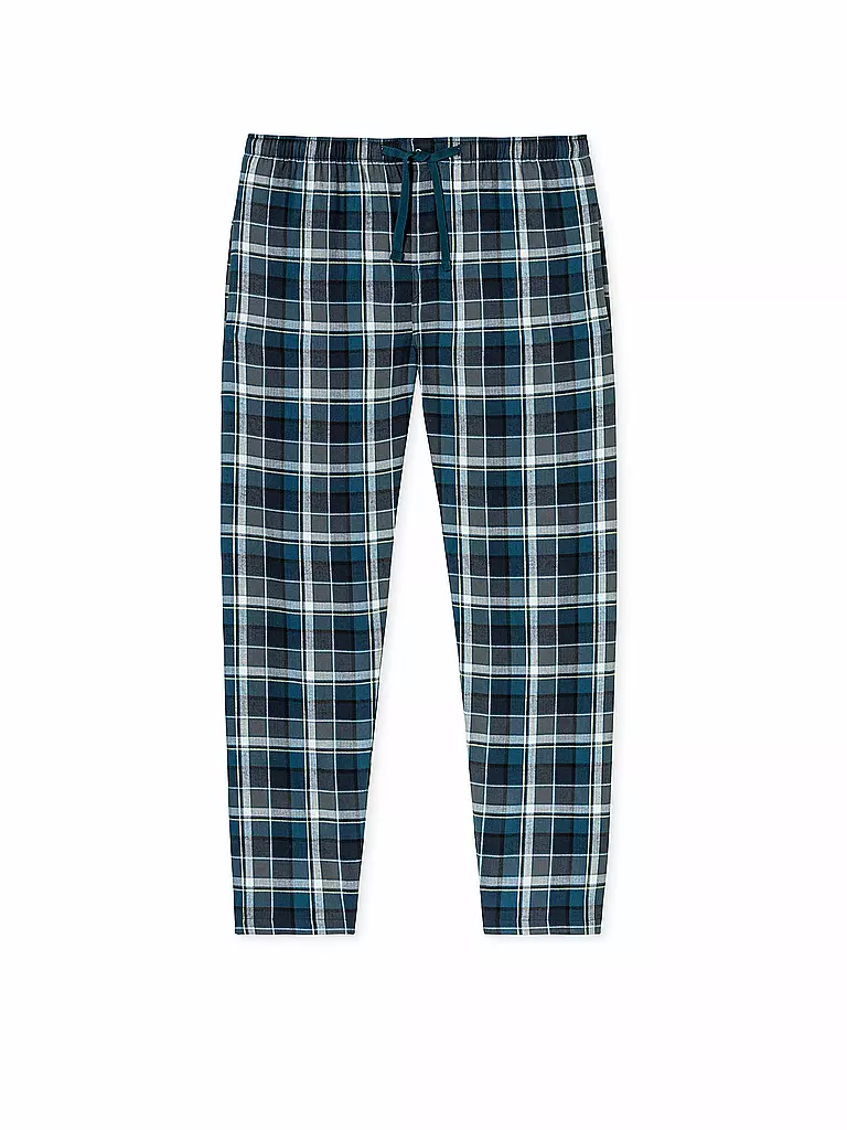 SCHIESSER | Pyjama Hose | blau