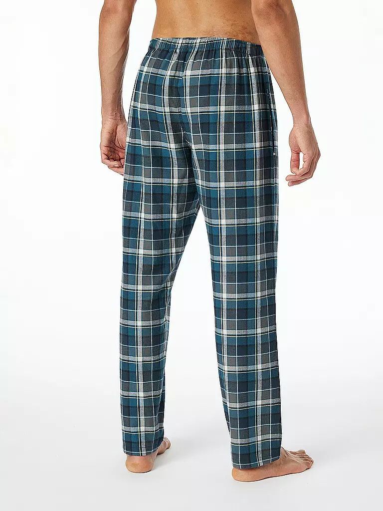 SCHIESSER | Pyjama Hose | blau