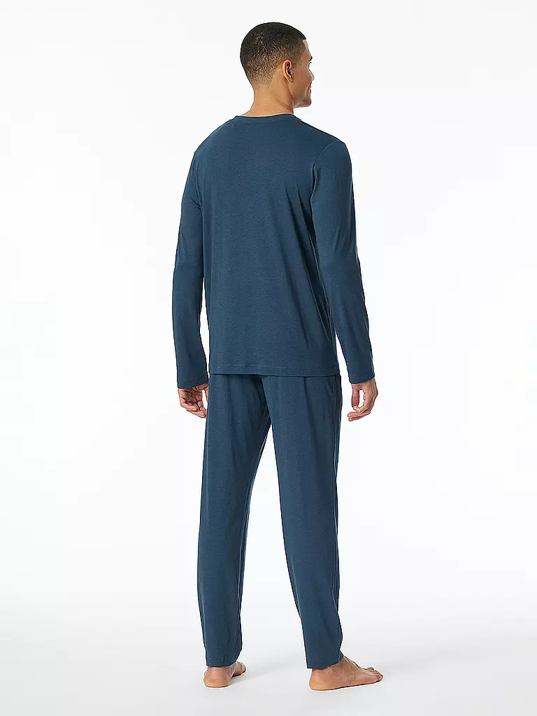 SCHIESSER | Pyjama | blau