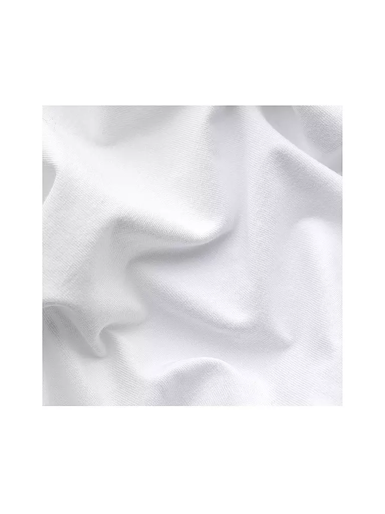 SCHLAFGUT | Jersey Spannleintuch PURE 140x200cm Full White L | grün