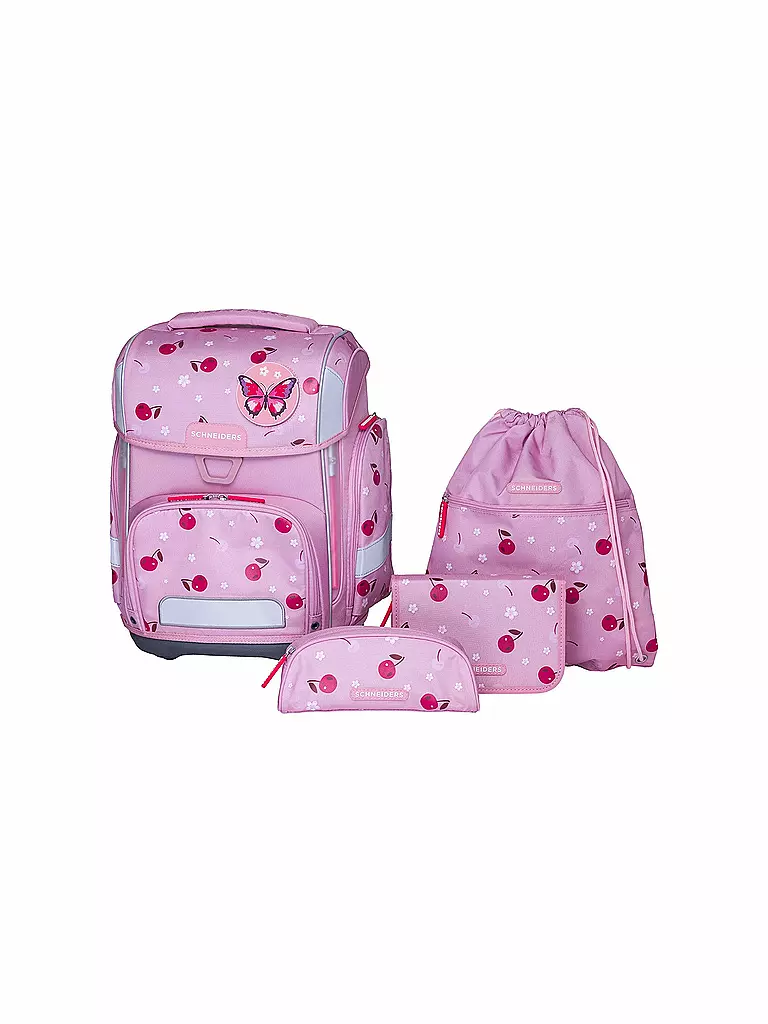 SCHNEIDERS | Schultaschen Set Ergolite 9tlg  Cherry Pop | pink