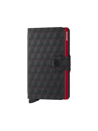 SECRID | Geldbörse - Miniwallet Optical Mini Black Red