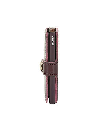 SECRID | Geldbörse PREMIUM MINIWALLET DUSK Bordeaux