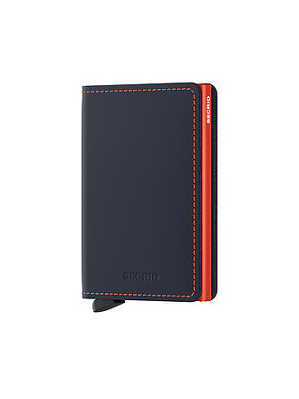 SECRID | Geldbörse SLIMWALLET MATTE Nightblue & Orange