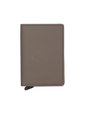 SECRID | Geldbörse - Slimwallet MATTE Mini truffel