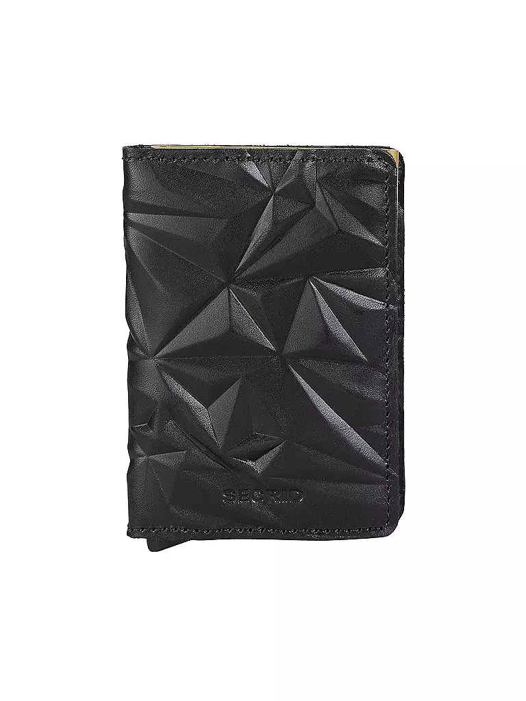 SECRID | Geldbörse - Slimwallet black gold | schwarz