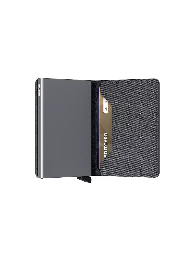 SECRID | Geldbörse - Slimwallet Twist Cool Grey | grau