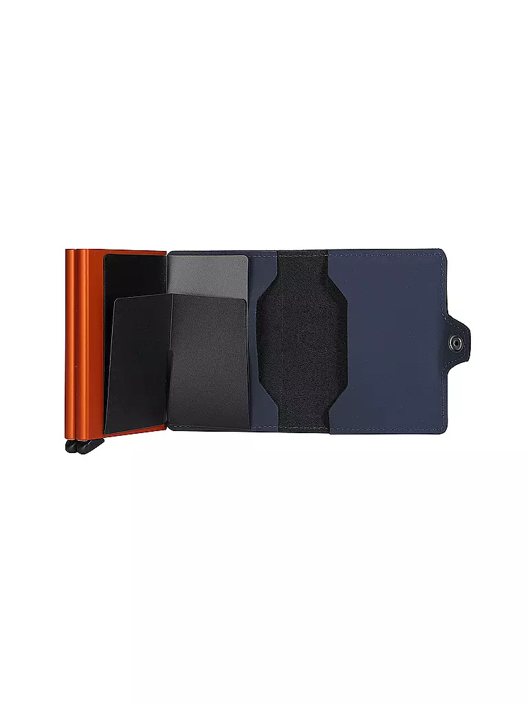 SECRID | Twinwallet MATTE night blue-orange | blau