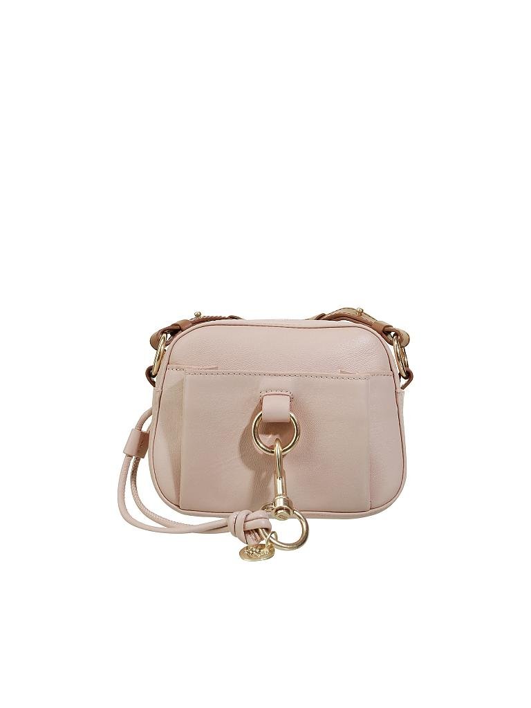 See By Chloe Ledertasche Umhangetasche Beige