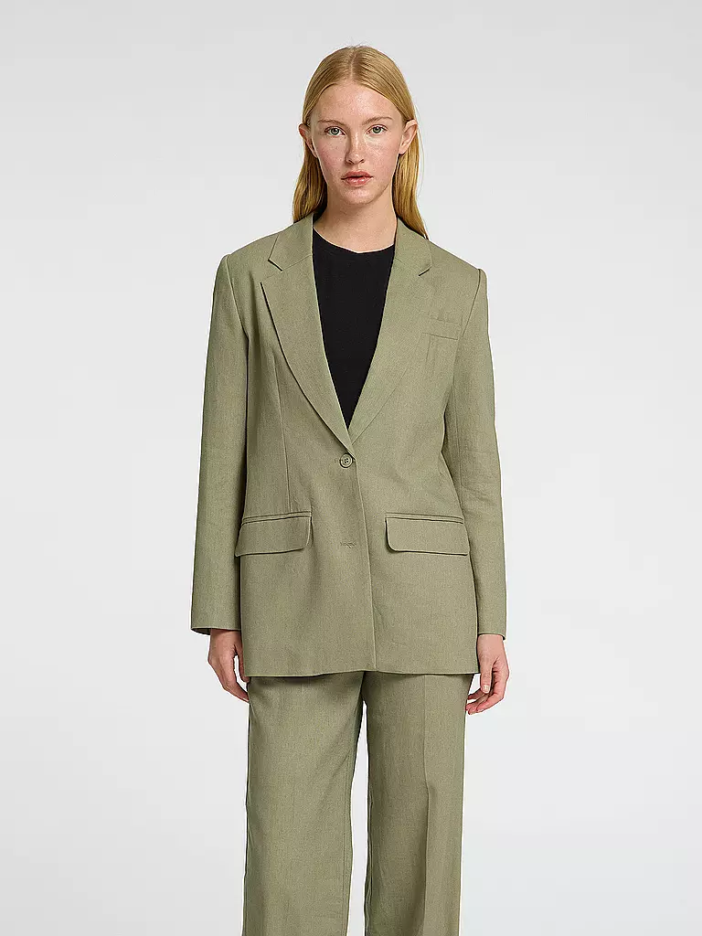 SELECTED FEMME | Blazer Relaxed Fit SLFTANIA-RITA | olive