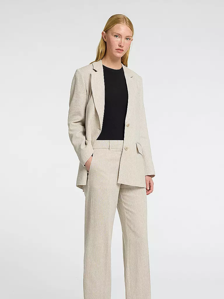 SELECTED FEMME | Blazer Relaxed Fit SLFTANIA-RITA | beige