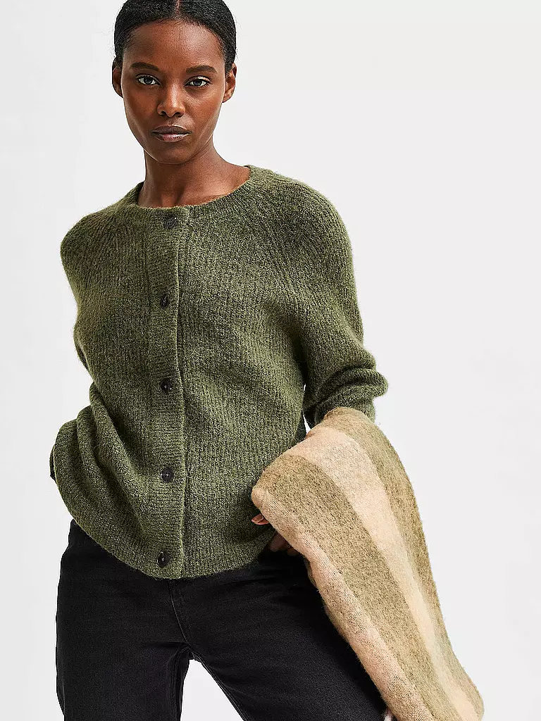 SELECTED FEMME | Cardigan SLFLULU  | olive