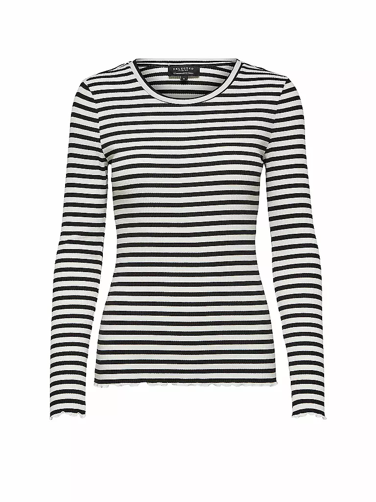 SELECTED FEMME | Langarmshirt SLFANNA  | schwarz