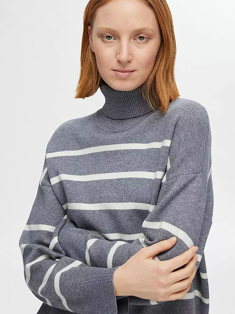 SELECTED FEMME | Rollkragenpullover  SLFKAMMA | grau